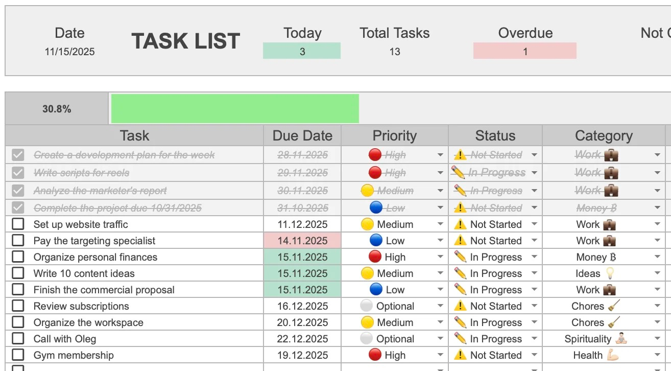 Habit Tracker + Task Tracker